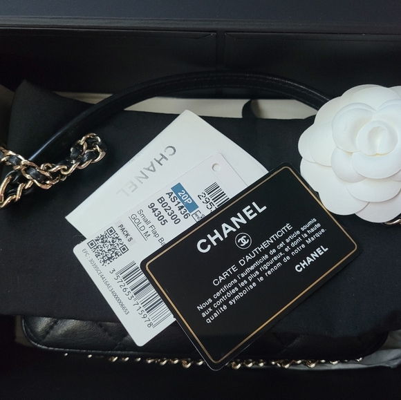 Chanel Classic Flap Pearl Chain Mini Rectangular Crossbody Bag - Picture 10 of 10